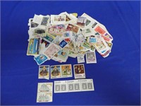 JOB LOT NEW AND USED POSTAGE STAMPS