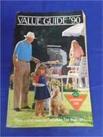 CANADIAN TIRE VALUE GUIDE 1990