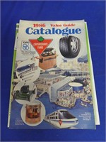 1986  CANADIAN TIRE VALUE GUIDE CATALOGUE