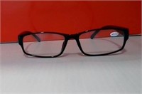 c-193 black framed glasses +0.50