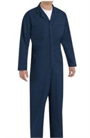 Red Kap Men's Twill Action Back Coverall, Navy, 46