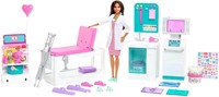 Barbie Fast Cast Clinic Playset, Brunette Barbie D