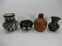 Pottery Bowls and Vases (Dryden Mexico)
