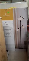 Support folio floor lamp oil rubbed bronze finish