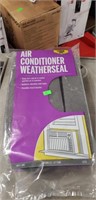 Air conditioner weather seal