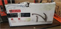 Delta Foundation kitchen faucet stainless steel