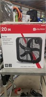 Utilitech 20 in box fan plastic