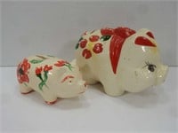 Decorative Piggy Banks (See Photo)