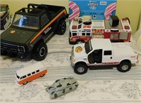Tonka truck and assorted toys