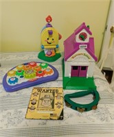 Barney schoolhouse Playskool toy