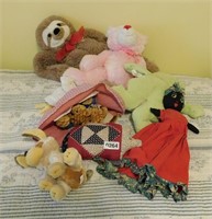 stuffed animals assorted
