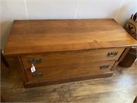2 drawer antique chest 42in x 23in