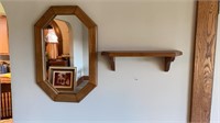 Small Mirror and Shelf