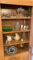 Contents of Cabinet Glassware