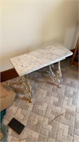 Marble Top on Stand 26” Wide