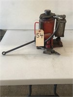 Air and manual bottle jack