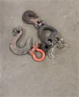 Clevis/chain hooks