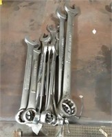 Open End Wrench Set Craftsman to 1 1/4"