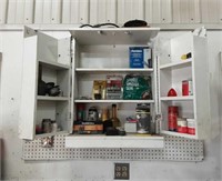 Contents of Cabinet & Wall Items