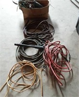 Air hose/electrical cord/pressure washer hose
