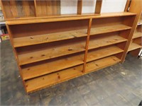 Wood Shelf 96x51.25x11.25