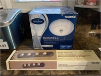Boswell bath fan with light & Portfolio 4 light