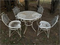 soda table & 4 chairs w/tractor seats