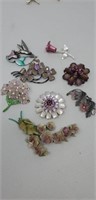 Lot of Brooches