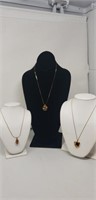 3 Necklaces - Middle is Monet