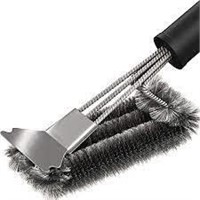 USED Brush and scraper for barbecue 3 in 1 - Brush