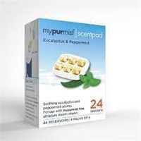 Mypurmist  ScentPad Eucalyptus & Peppermint - 4 pa