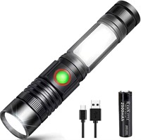 LED flashlight rechargeable by USB high power WORK