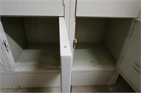Locker Unit w/20 Lockers 60x15x78"H