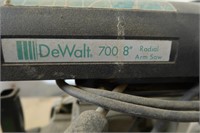 DeWalt 8" Radial Saw on Stand 54x24x50"H