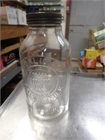 Horlick's Malted Milk Jar w/Lid