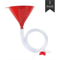 Beer Bong Funnel with Valve - Extra Long 2.5 feet