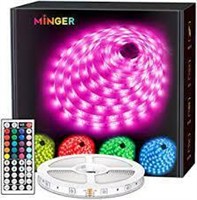 MINGER 5m RGB LED Light Strip with Remote Control