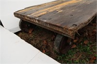 Heavy Wooden Cart-30x60x10"