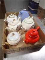 Hall Teapot, Pig Farm Yard Teapot, Sadler Teapot,