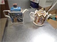 (2) Sadler Teapots - England