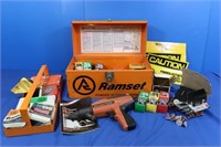 Ramset D-60,Charger, Fasteners,Case