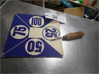 Ice Pick & Block Ice Delivery Sign
