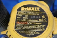 DeWalt DW-618 Router&Guide
