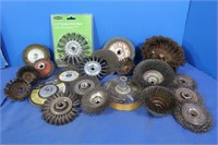 NIB 4 1/2" Knotted Wire Wheel,Asst'd Cup Brush/