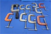 9-3" Adjustable C-Clamps