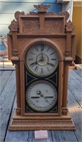 29" Waterbury Mantle Clock