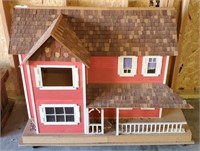 Wood Child's Doll House