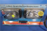2 Sets 55W Quartz Halogen Decking Lights