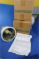 2 NIB Lightolier Recessed Light Fixtures-6 1/4"