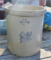 8 Gallon Western Stoneware Crock